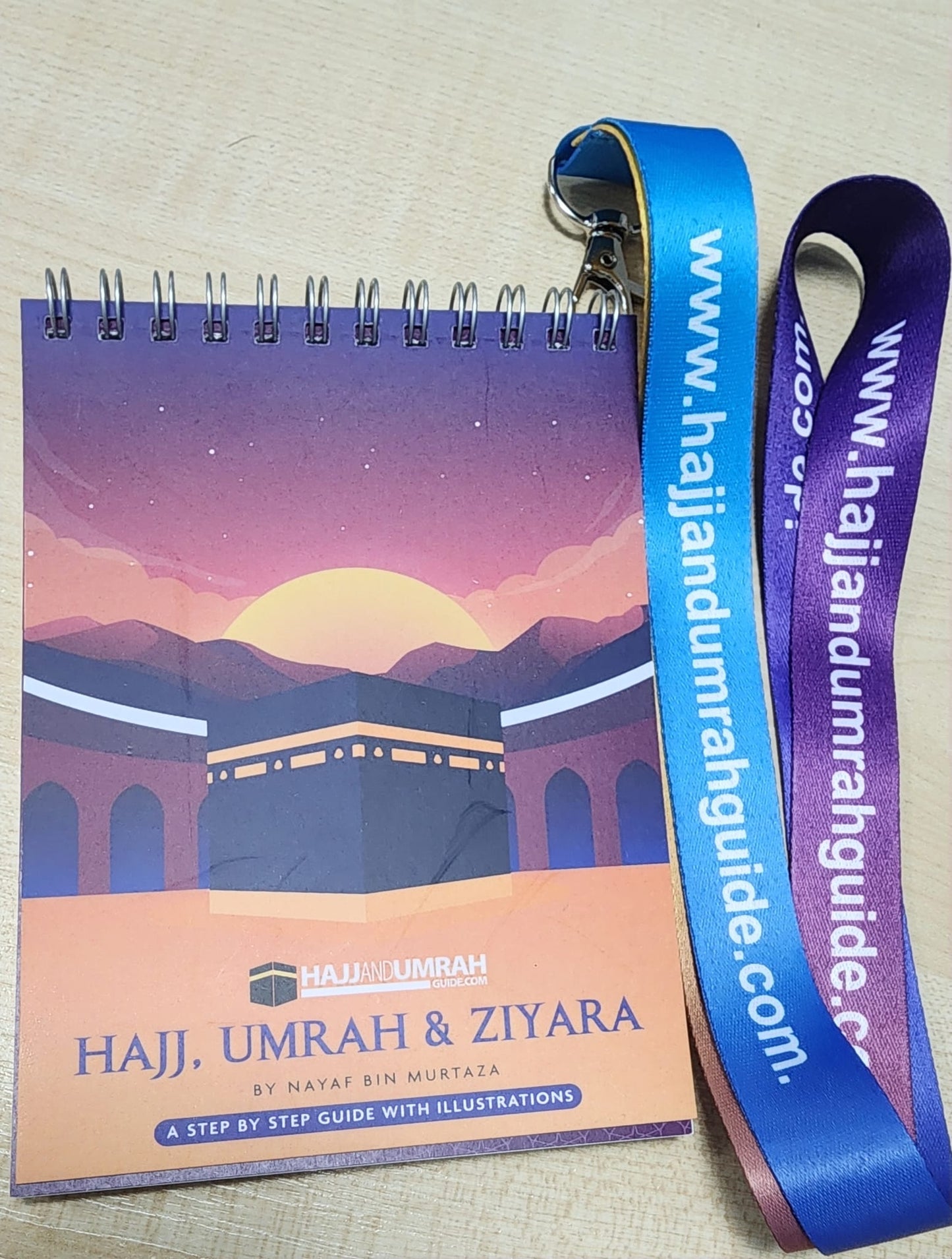 Filip Wiro Bound + Lanyard - A6 Pocket Size - Brief Hajj & Umrah Guide