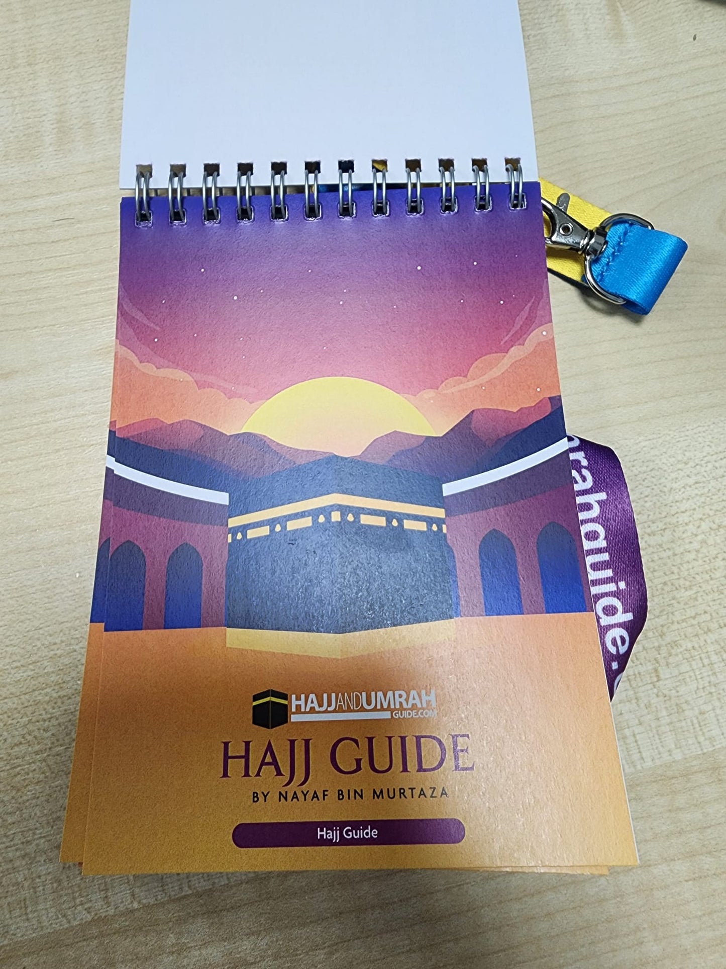 Filip Wiro Bound + Lanyard - A6 Pocket Size - Brief Hajj & Umrah Guide